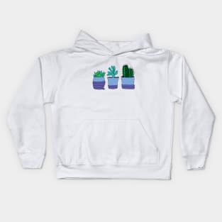 Succulents and Cacti Kids Hoodie